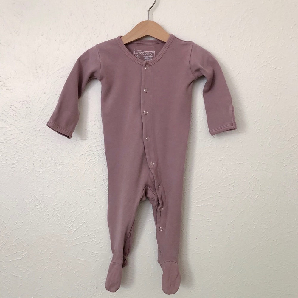 L’oved Baby Organic Footed Onesie